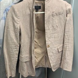 J. Crew linen blazer